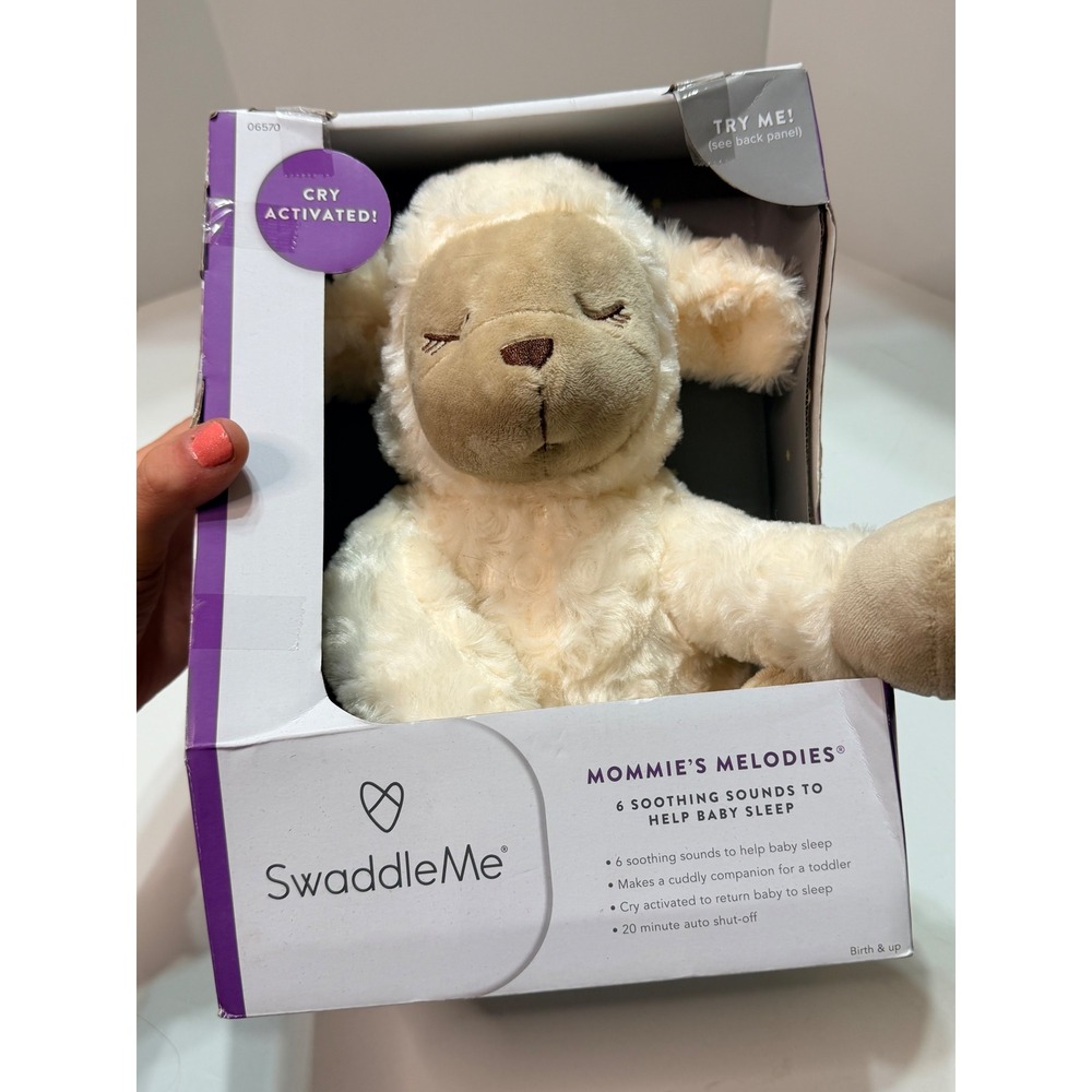 SwaddleMe Mommies Melodies Lamb Baby Sound Machine Soother 06570 New In Box